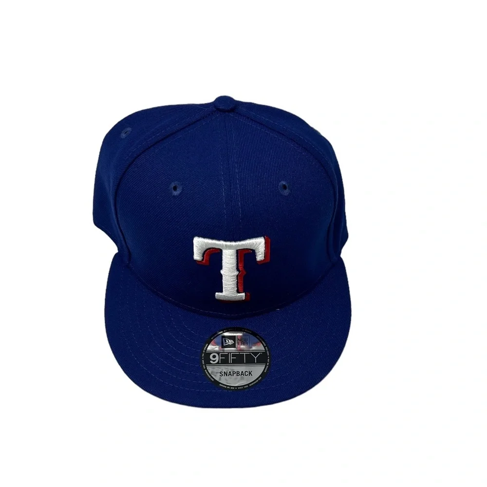 Texas Rangers‎ New Era Logo Snapback Hat Cap